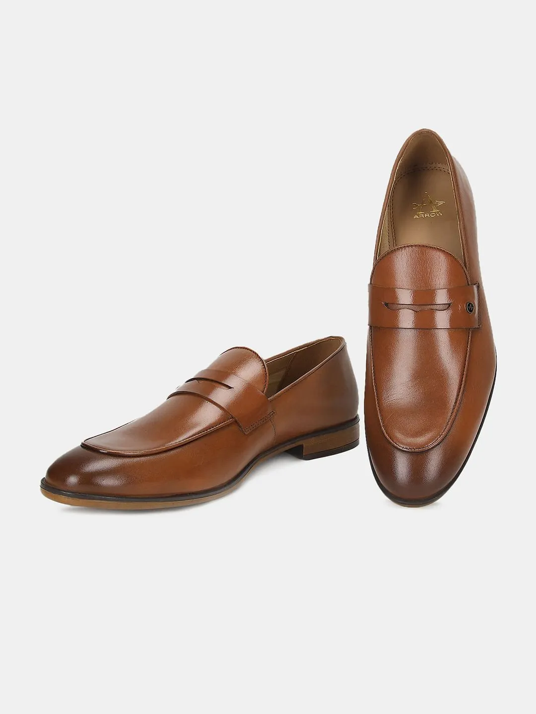 Arrow Men Leather Formal Loafers