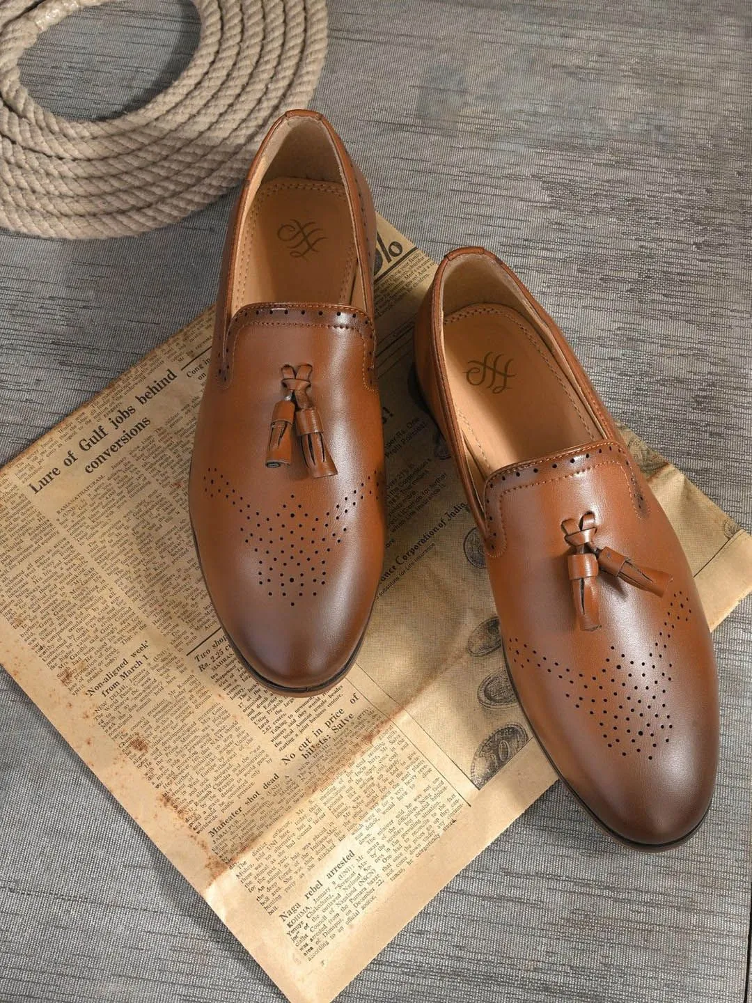 House of Pataudi Men Formal Loafers
